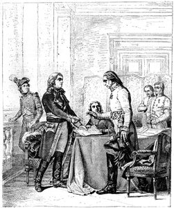 Conventie na de Slag bij Marengo, Italië, 15 juni 1800, 1882-1884 door Unbekannt