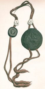 Cord III Roger Bigod, Graaf van Norfolk, & Guy de Beauchamp, Graaf van Warwick, 1904 door Unbekannt