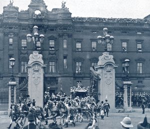 Kroning van koning George V en koningin Mary, Londen, 1911 door Unbekannt