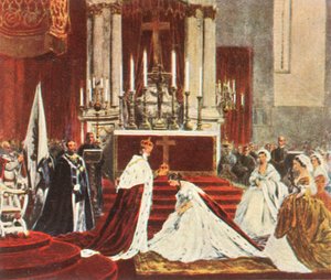 Kroning van Wilhelm I in Koningsberg, 18 oktober 1861