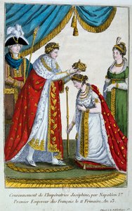 Kroning van keizerin Joséphine, 2 december 1804, 19e eeuw door Unbekannt
