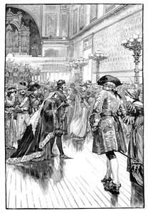 Kostuumbal in Buckingham Palace door Unbekannt