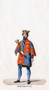Kostuumontwerp voor Shakespeares toneelstuk, Henry VIII, 19e eeuw