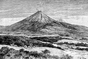 Cotopaxi vulkaan, Ecuador door Unbekannt