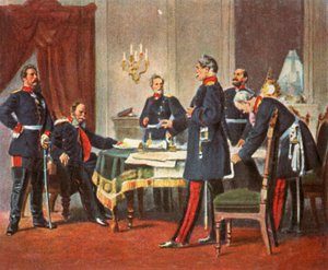 Oorlogsraad in Versailles, 1870, 1936