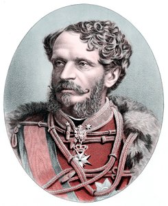 Graaf Julius Andrassy 1823-1890, Hongaarse staatsman, ca. 1880 door Unbekannt