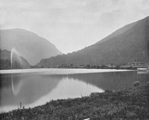 Crawford Notch, Witte Bergen, New Hampshire, VS, ca. 1900 door Unbekannt