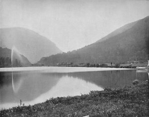 Crawford Notch, Witte Bergen, New Hampshire, ca. 1897 door Unbekannt
