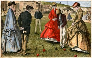 Croquet, 19e eeuw