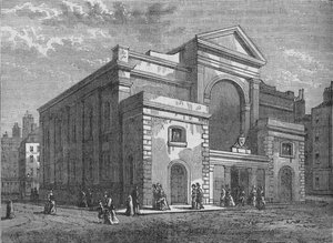 Curzon Chapel, Mayfair, Westminster, Londen, ca. 1875-1878