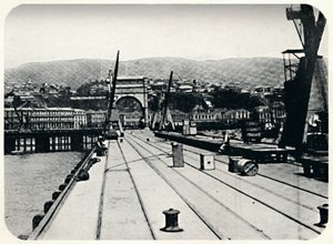 Douanepier, Valparaiso, 1911 door Unbekannt