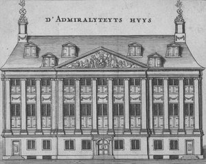 DAdmiralyteyts Huys, laat 17e-begin 18e eeuw door Unbekannt
