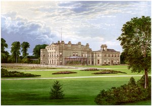 Dalton Hall, nabij Beverley, Yorkshire, huis van Lord Hotham, ca. 1880 door Unbekannt