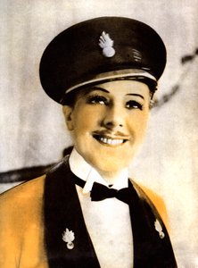 Dame Cicely Courtneidge, Engelse actrice, 1934-1935 door Unbekannt
