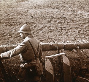Damloup-batterij, Verdun, Noord-Frankrijk, ca. 1914-ca. 1918