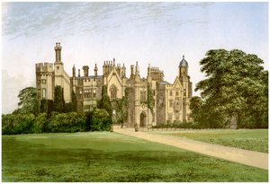 Danbury Palace, Essex, huis van de bisschop van Rochester, ca. 1880 door Unbekannt