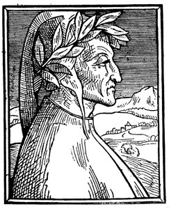 Dante Alighieri 1265-1321, Italiaanse dichter, 1521 door Unbekannt