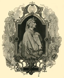 Dante Alighieri, c1265-1321 door Unbekannt