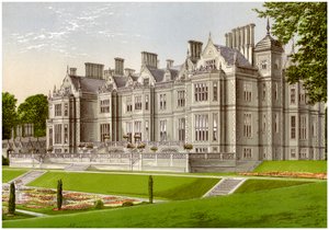 Dartrey, County Monaghan, Ierland, huis van de graaf van Dartrey, c1880 door Unbekannt