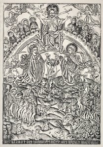 Het Laatste Oordeel, ca. 1490 door Unbekannt