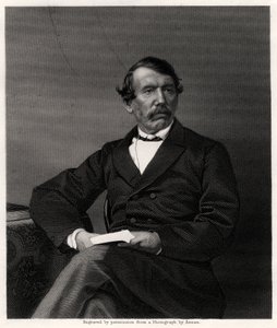 David Livingstone, Schotse missionaris en Afrikaanse ontdekkingsreiziger, 19e eeuw door Unbekannt