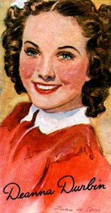 Deanna Durbin, 1921-1999, zangeres en actrice in Hollywood-films van de jaren 1930 en 1940, 20e eeuw