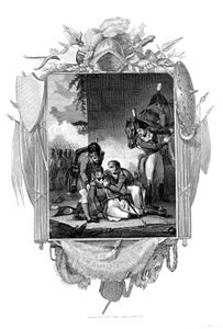 De Dood van Luitenant-Generaal Sir John Moore, Britse soldaat, La Coruna, Spanje door Unbekannt