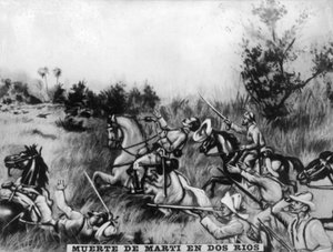 Dood van Marti in de Slag bij Twee Rivieren, 1895, 1920s