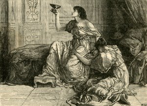 De dood van Sophonisba, 1890