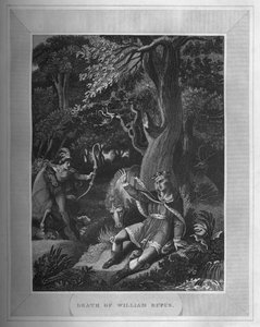 Dood van Willem Rufus, 1838 door Unbekannt