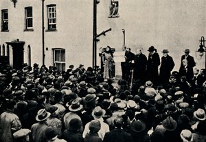 Het uitroepen van de stemming in Epping, 1924, 1945
