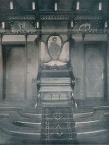 Decoraties voor een muziekkamer door Fritz Erler, ca. 1899 door Unbekannt