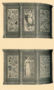Decoraties van de West Dining-Room, South Kensington Museum, c1865, 1881