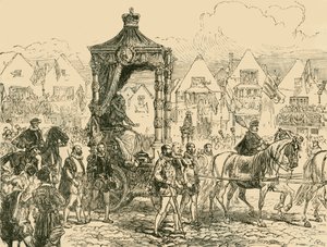 Nederlaag van de Armada: Dankdienst in St. Pauls, 1558, 1890