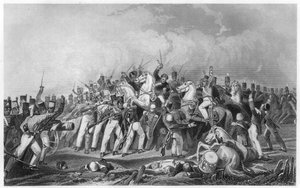 Nederlaag van de Sealkote Muiters door de kolom van Generaal Nicholson, 1857, ca. 1860