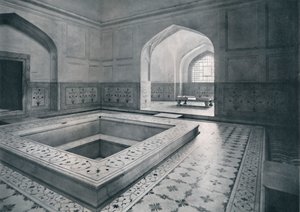 Delhi. Koninklijke baden in het paleis, ca. 1910