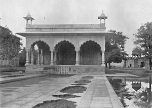 Delhi. Sawan Zomerhuis in Paleis, ca. 1910