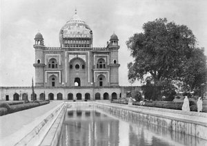 Delhi. Graf van Safdar Jung, c1910