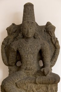 Nationaal museum van India, Delhi. Vishnu. Chola