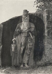 Volgens de traditie, Standbeeld Parakrama Bahus I., de Grote 1164-1197 n. Chr., Pollonnaruwa, 192 door Unbekannt