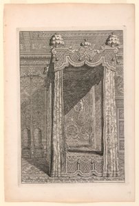Ontwerp voor Staatslaapkamer, in Tweede Livre d
