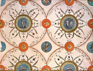 Ontwerp voor een plafondschildering, Italië, 1928 door Unbekannt