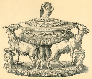 Ontwerp voor een terrine of zoutvat, midden 16e eeuw, 1881 door Unbekannt