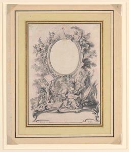 Ontwerp voor de lijst van het portret van Karel III, koning van Spanje