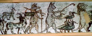 Detail van de Egyptische 