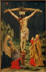 De Kruisiging van Christus (Na Grünewald) door Unbekannt