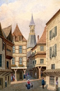 Dinan, Bretagne, Frankrijk door Unbekannt