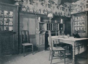 Eetkamer, ca. 1902 door Unbekannt