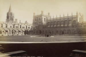 Eetzaal, Christ Church College, Oxford, Oxfordshire, eind 19e of begin 20e eeuw