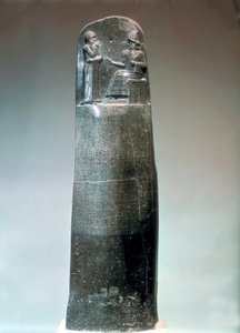 Diorietstele met de wetten van Hammurabi